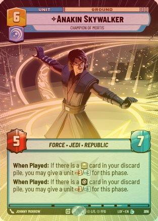 Anakin Skywalker - Champion of Mortis (Hyperspace) - 810 - Legendary (Foil)