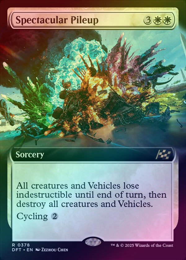 Spectacular Pileup - Extended Art (Foil) (DFT)