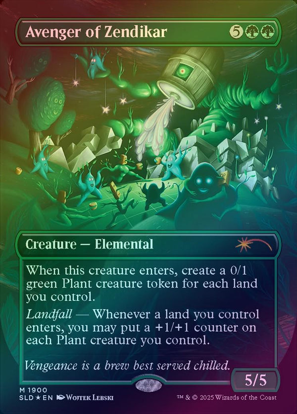 Avenger of Zendikar - Everyone's Invited! (Double Rainbow Foil) (SLD)