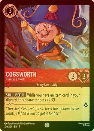 Cogsworth (Climbing Clock) - 130/204 - Common (Foil)