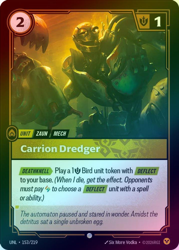 Carrion Dredger - 153/219 - Common (Foil)