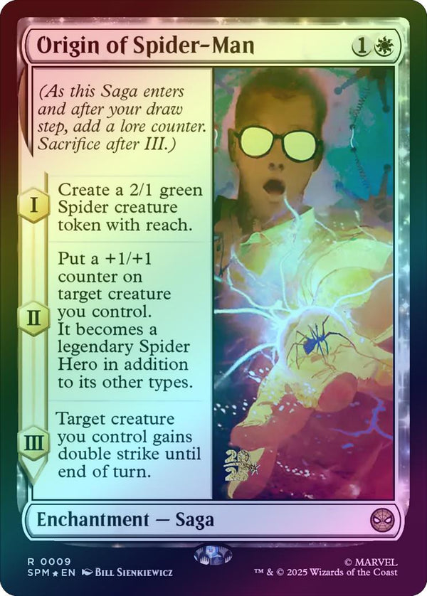 Origin of Spider-Man - Prerelease Promo (Foil) (PSPM)