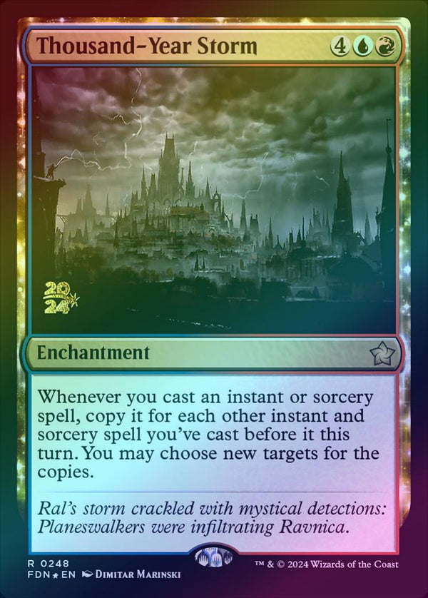 Thousand-Year Storm - Prerelease Promo (Foil) (PFDN)