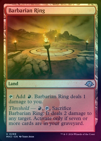 Barbarian Ring (Foil) (MH3)