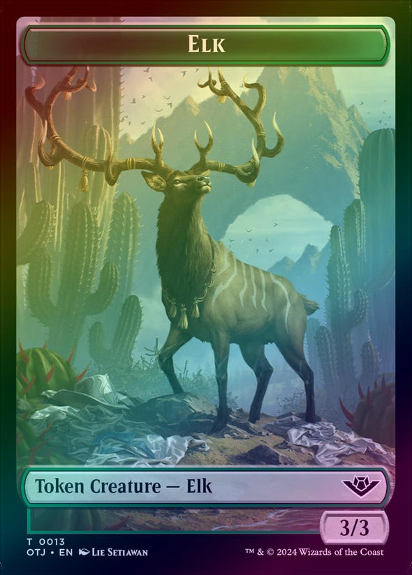 Elk Token (Foil) (TOTJ)