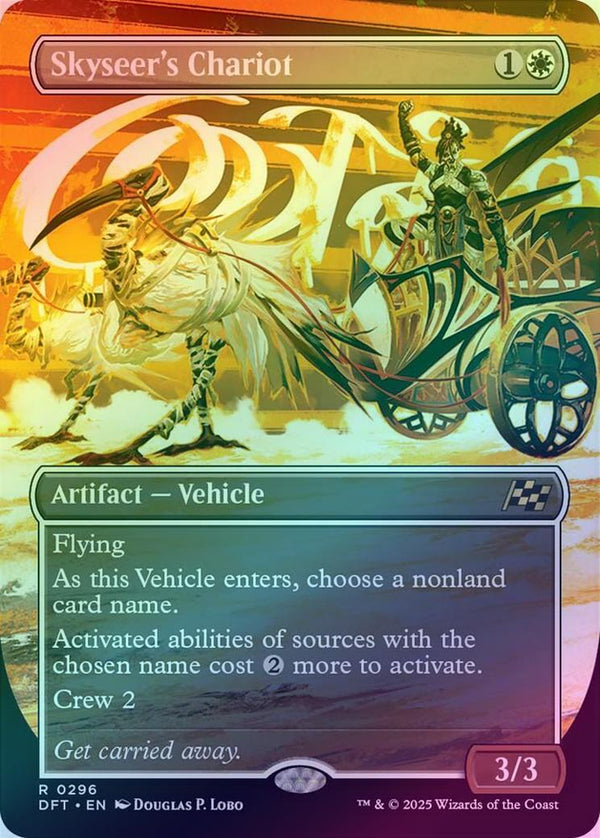 Skyseer's Chariot - Borderless Revved Up (Foil) (DFT)