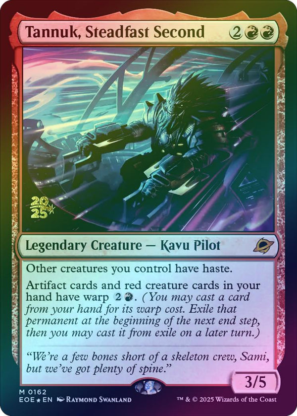 Tannuk, Steadfast Second - Prerelease Promo (Foil) (PEOE)