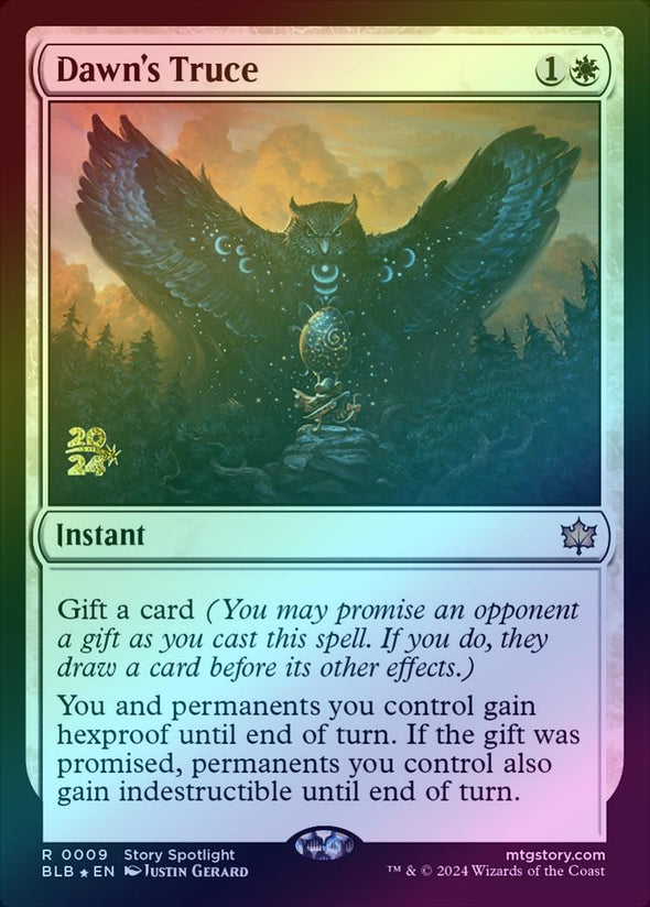 Dawn's Truce - Prerelease Promo (Foil) (PBLB)