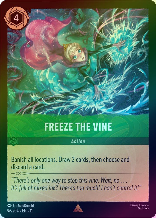Freeze the Vine - 96/204 - Rare (Foil)