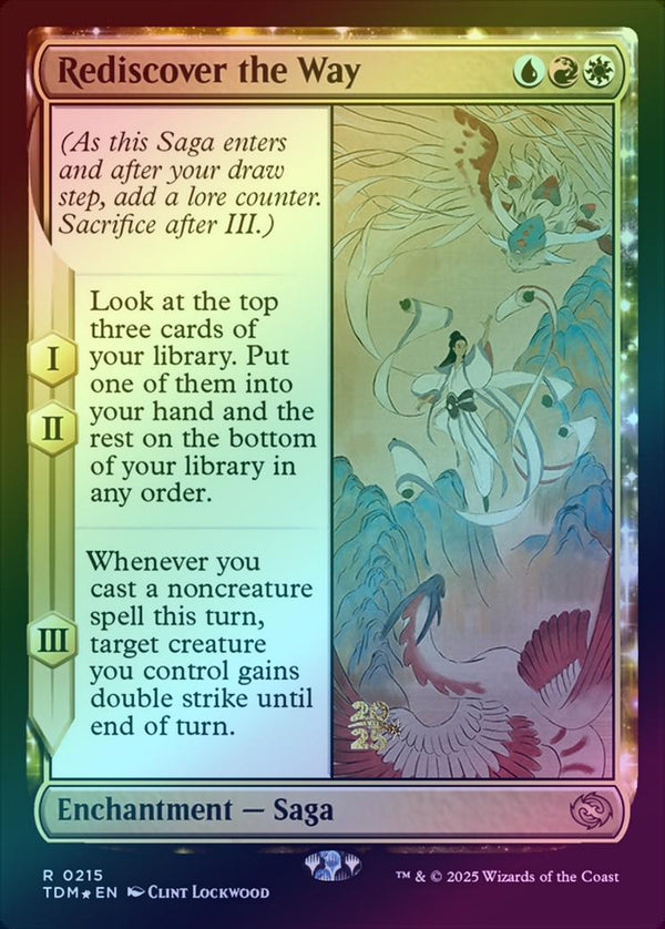 Rediscover the Way - Prerelease Promo (Foil) (PTDM)