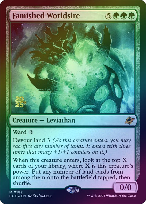 Famished Worldsire - Prerelease Promo (Foil) (PEOE)