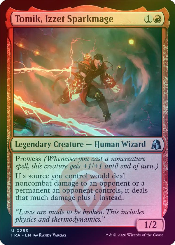 Tomik, Izzet Sparkmage (Foil) (FRA)