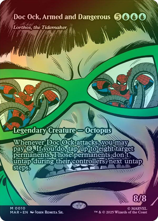 Doc Ock, Armed and Dangerous // Lorthos, the Tidemaker - Source Material Showcase (Foil) (MAR)