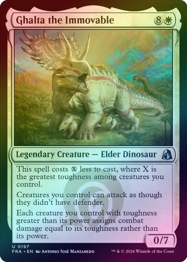 Ghalta the Immovable (Foil) (FRA)