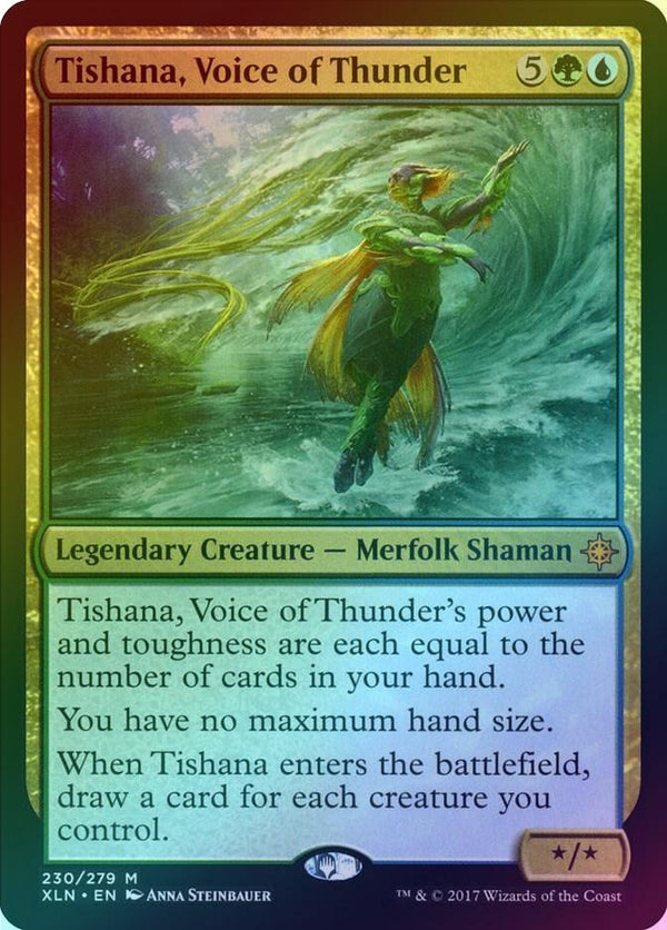 Tishana, Voice of Thunder (Foil) (XLN)