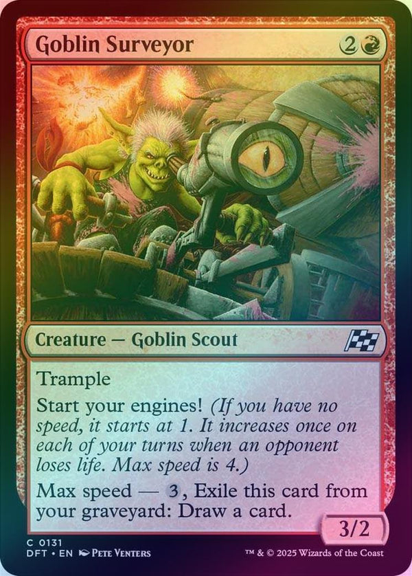 Goblin Surveyor (Foil) (DFT)