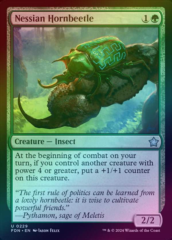 Nessian Hornbeetle (Foil) (FDN)