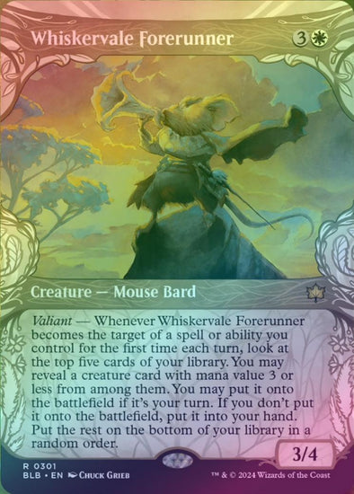 Whiskervale Forerunner - Woodland Showcase (Foil) (BLB)