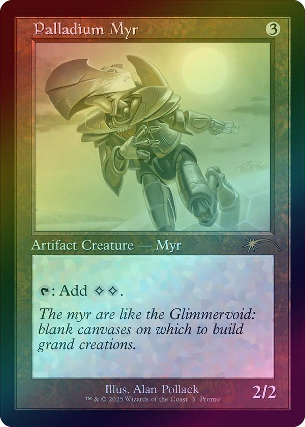Palladium Myr - Retro Frame (Foil) (PW25)
