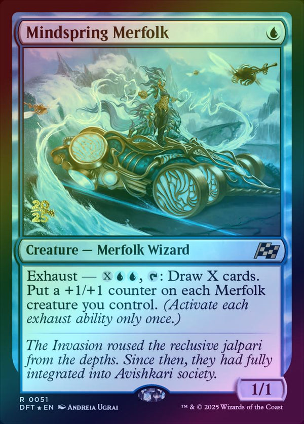 Mindspring Merfolk - Prerelease Promo (Foil) (PDFT)