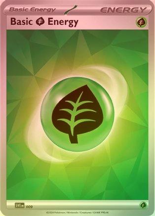 Basic Grass Energy - 009 - Common - Reverse Holo