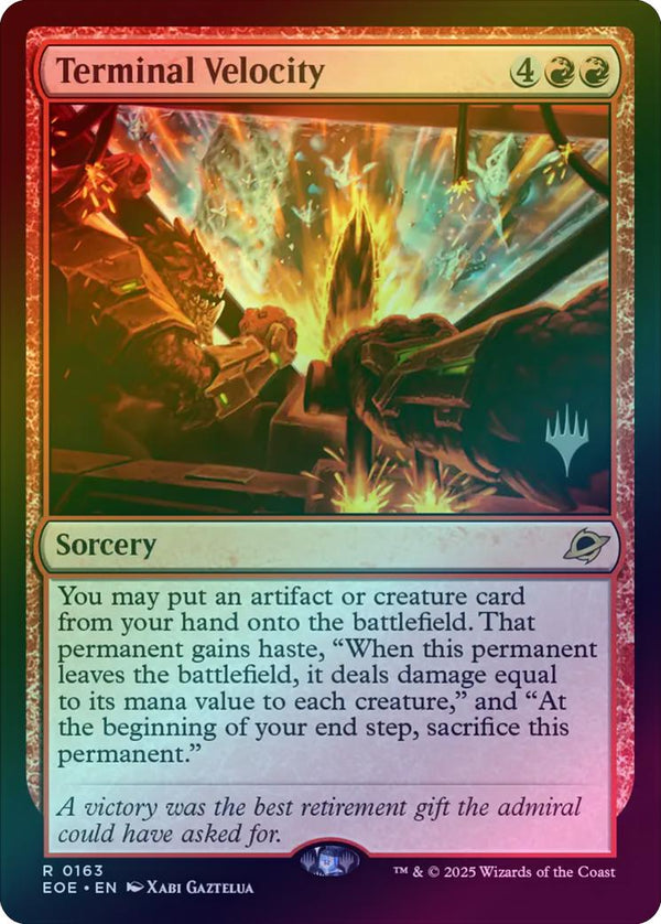 Terminal Velocity - Promo Pack (Foil) (PEOE)