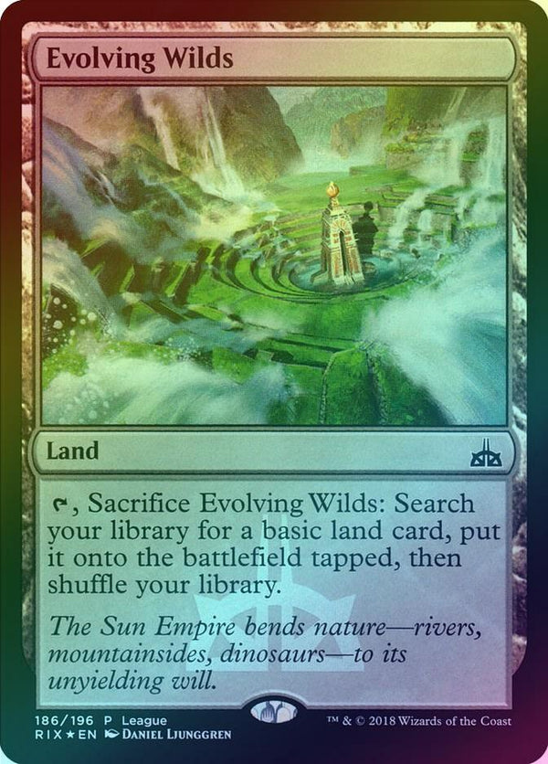 Evolving Wilds - League Promo (Foil) (PRIX)