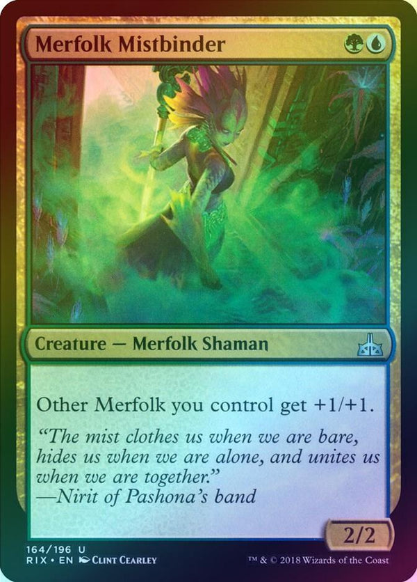 Merfolk Mistbinder (Foil) (RIX)