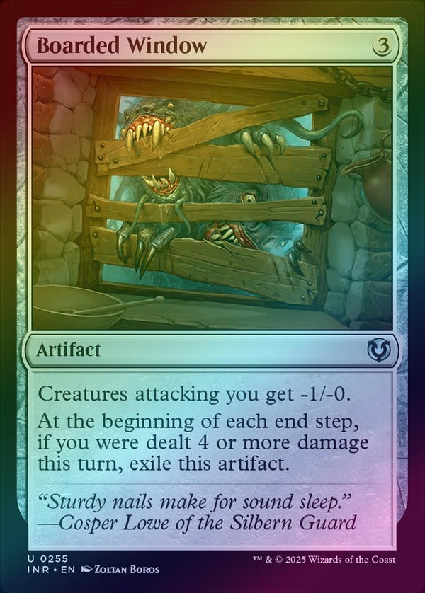Boarded Window (Foil) (INR)
