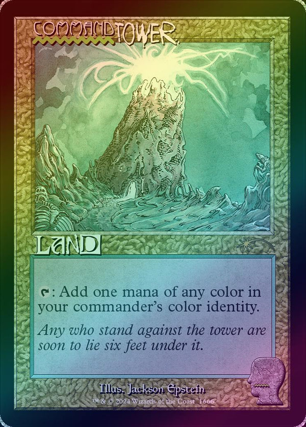 Command Tower -Brain Dead: Staples (Rainbow Foil) (SLD)