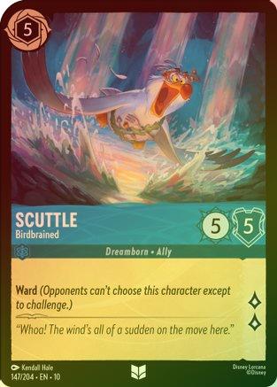 Scuttle (Birdbrained) - 147/204 - Uncommon (Foil)