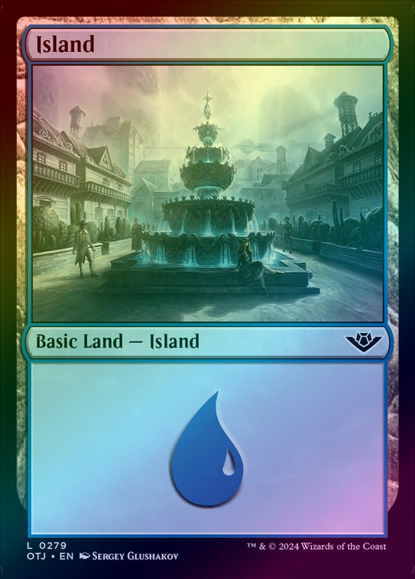 Island (279) (Foil) (OTJ)