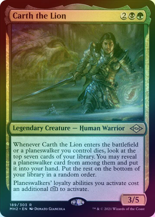 Carth the Lion (Foil) (MH2)