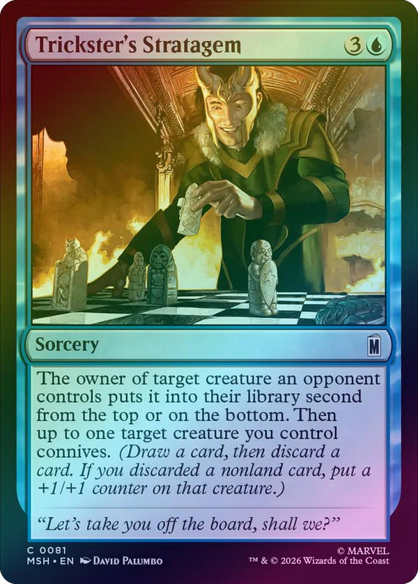 Trickster's Stratagem (Foil) (MSH) (Pre-Order)