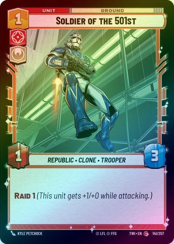 Soldier of the 501st - 141/257 - Common (Foil)