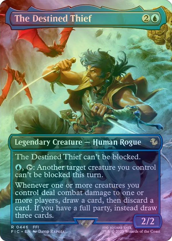 The Destined Thief - Borderless (Foil) (FIC)