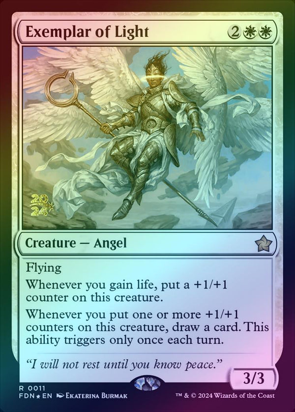Exemplar of Light - Prerelease Promo (Foil) (PFDN)