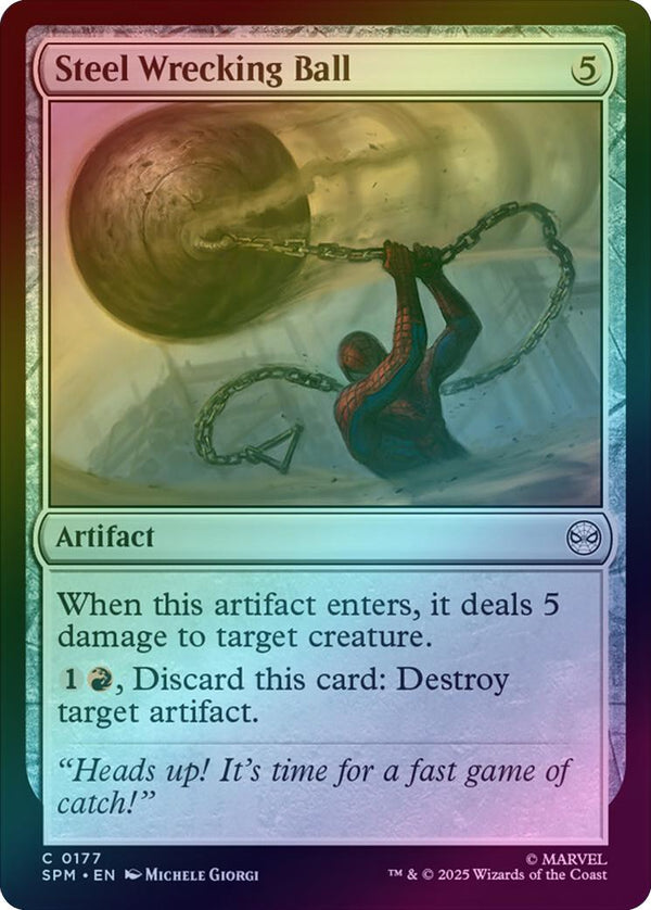 Steel Wrecking Ball (Foil) (SPM)