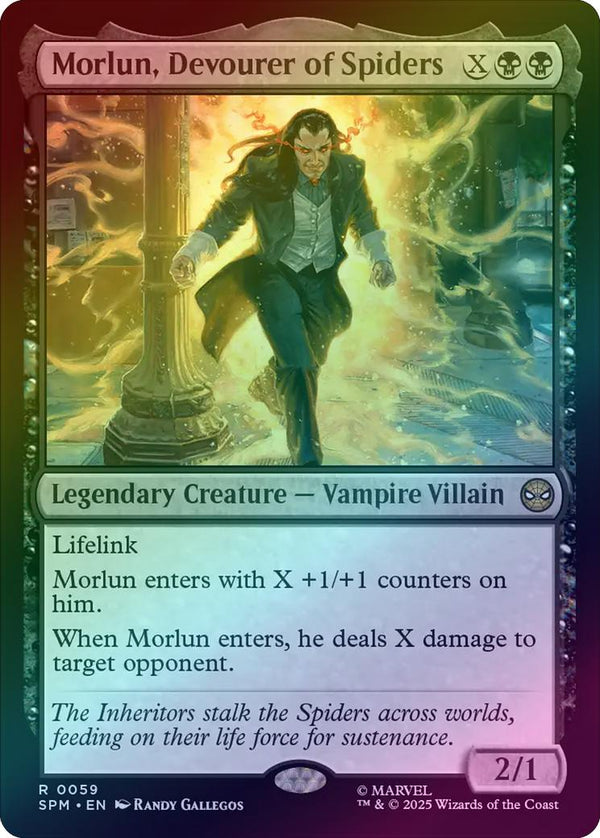 Morlun, Devourer of Spiders (Foil) (SPM)