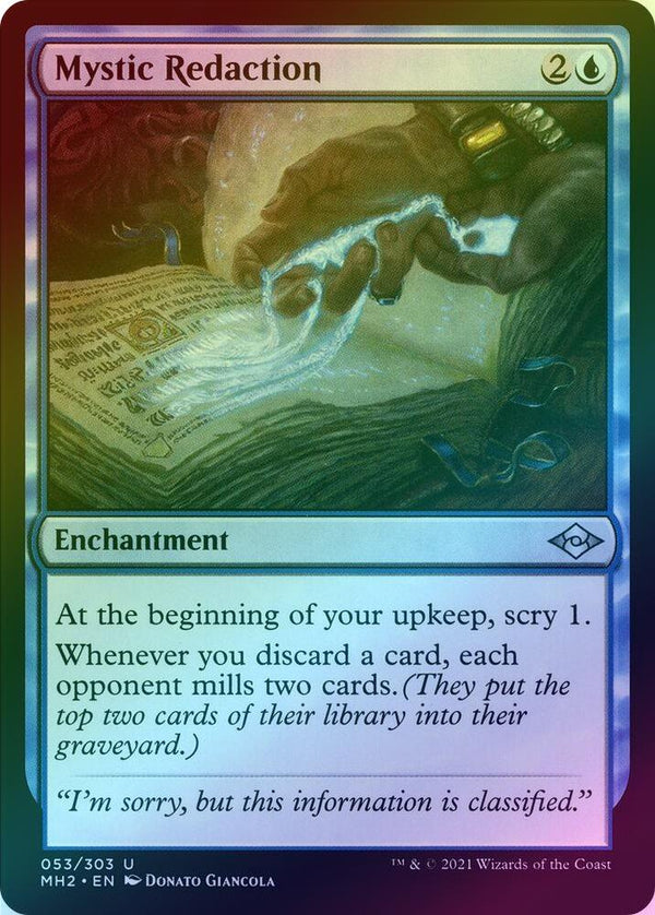 Mystic Redaction (Foil) (MH2)