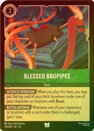 Blessed Bagpipes - 101/204 - Uncommon (Foil)