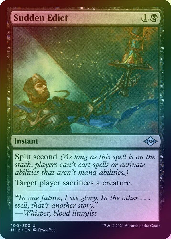 Sudden Edict (Foil) (MH2)