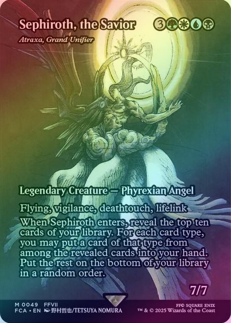 401 Games Canada - Sephiroth, the Savior // Atraxa, Grand Unifier