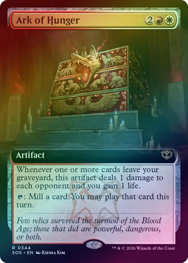 Ark of Hunger - Extended Art (Foil) (SOS)