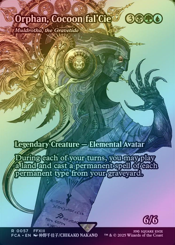Orphan, Cocoon fal'Cie // Muldrotha, the Gravetide - Borderless (Foil) (FCA)