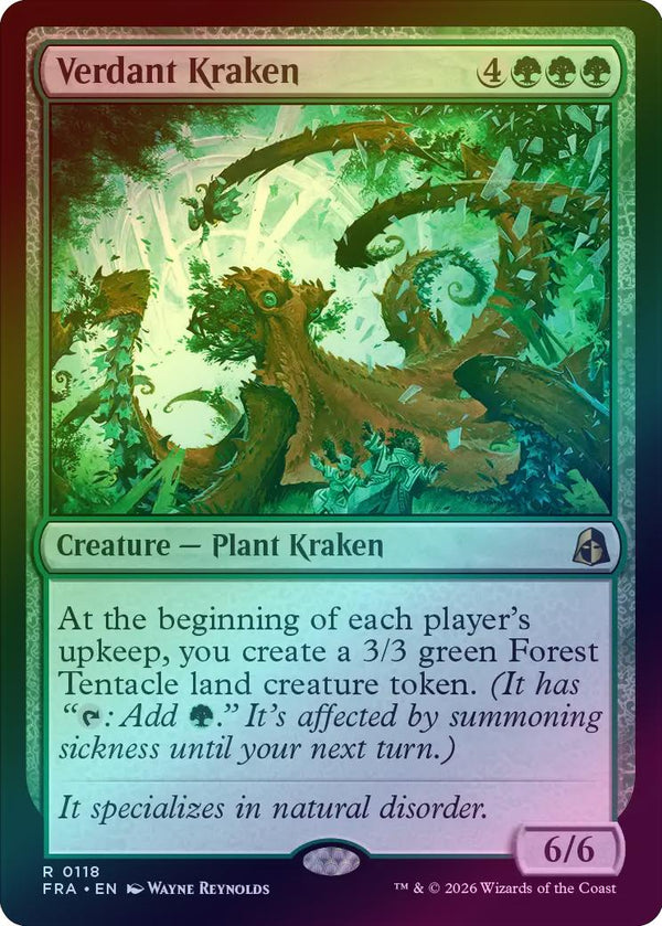 Verdant Kraken (Foil) (FRA)
