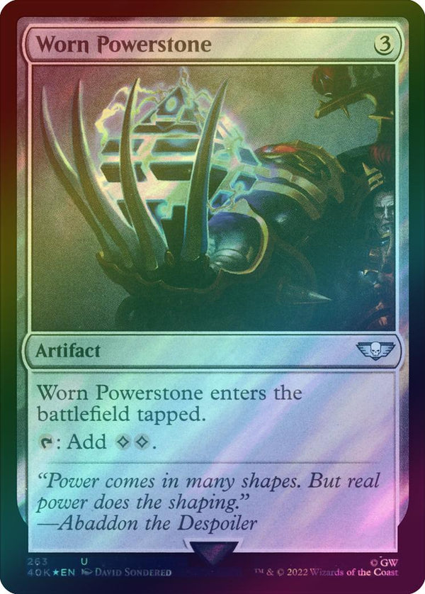 Worn Powerstone (Surge Foil) (40K)