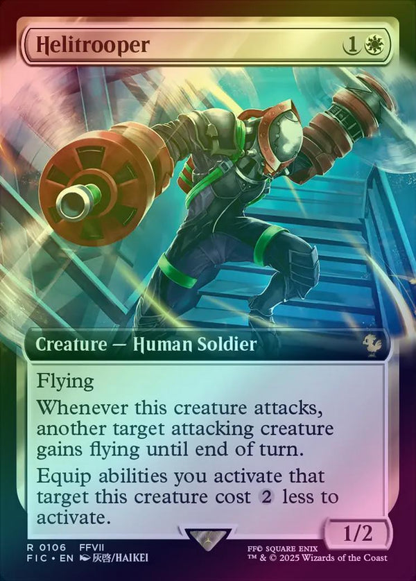 Helitrooper - Extended Art (Foil) (FIC)