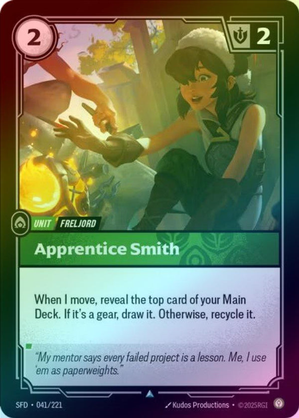 Apprentice Smith - 041/221 - Uncommon (Foil)