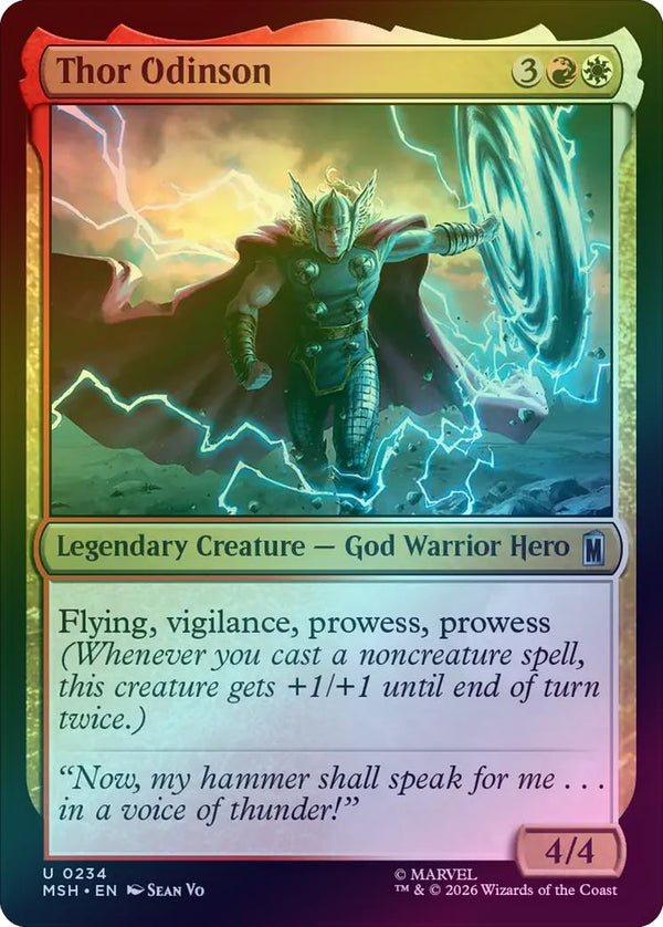 Thor Odinson (Foil) (MSH) (Pre-Order)